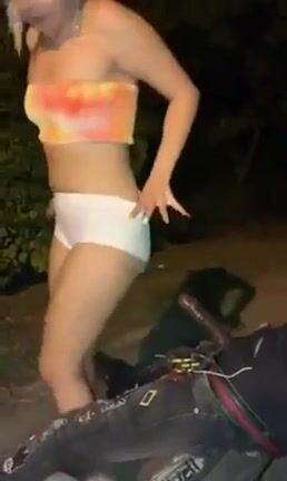 Fucking on a bench