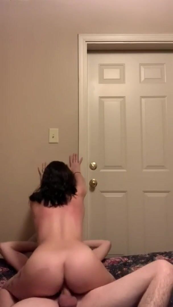 Using the wall to get pounded