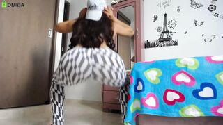 Fucking in the Squat Position: squatting with my dildo underneath me #3